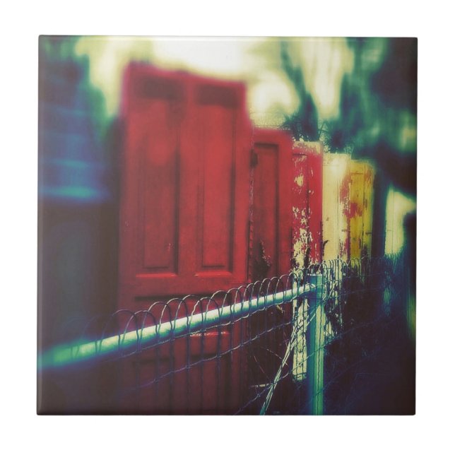 Carreau Portes de clôture de confidentialité (Devant)