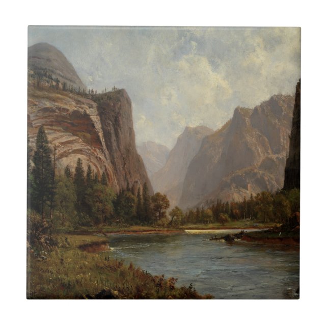 Carreau Portes du Yosemite - Albert Bierstadt (Devant)