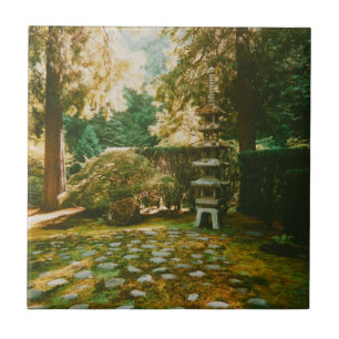 Carreau Portland Jardin japonais