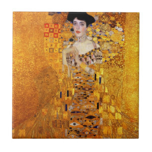 Carreau Portrait d'Adele Bloch-Bauer par Gustav Klimt