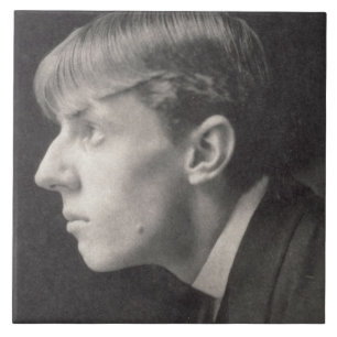Carreau Portrait d'Aubrey Beardsley (1872-98) par Frederic