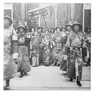 Carreau Portrait (de 1835-1908) douairières d'impératric