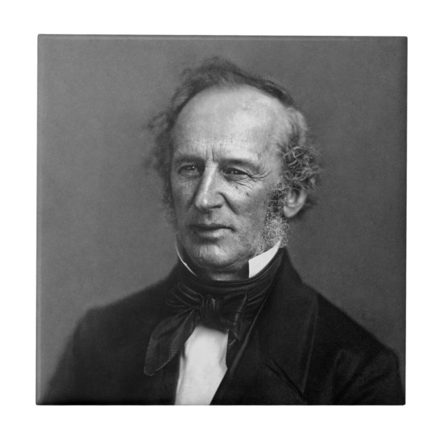 Carreau Portrait de Cornélius Vanderbilt de commodore (Devant)