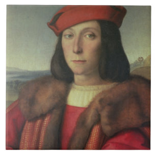 Carreau Portrait de della Rovere, duc de Francesco