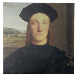 Carreau Portrait de Guidobaldo da Montefeltro, duc d'Urb