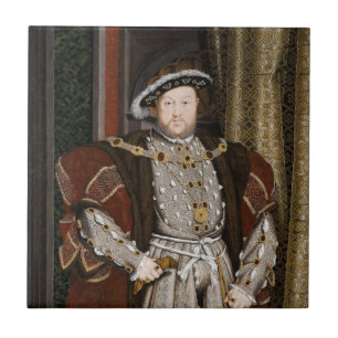 Carreau Portrait de Henri VIII (Hans Holbein le jeune)