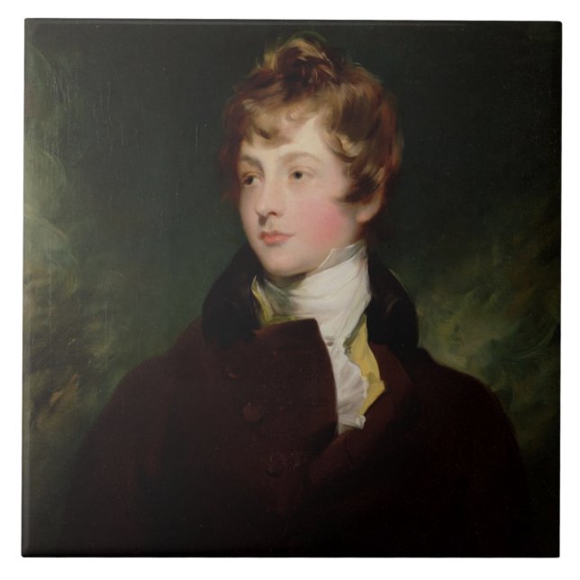 Carreau Portrait d'Edouard Impey (1785-1850), c.1800 (Devant)