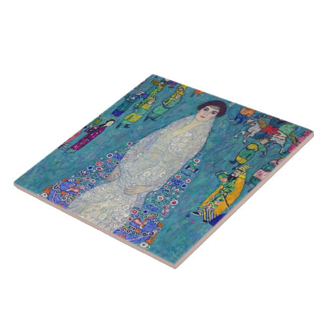 Carreau Portrait d'Elisabeth Lederer, Gustav Klimt (Côté)