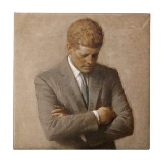 Carreau Portrait officiel de la Maison Blanche de John F.