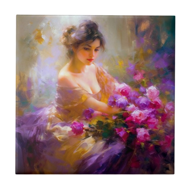 Carreau Portrait sensuel (Devant)