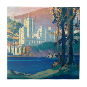 Carreau Poster Vintage voyage Pour New York Central Lines