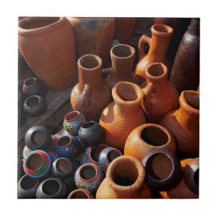 Carreau Pots en argile, Hazyview, Mpumalanga, Afrique du S