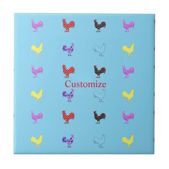 Carreau Poules de poulet Thunder_Cove (Devant)