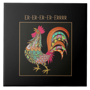 Carreau Poulet Carrelé De Trivet Coloré