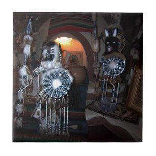 Carreau Poupées de Kachina de Natif américain