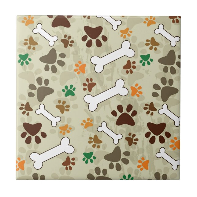 Carreau pows et os de chien (Devant)