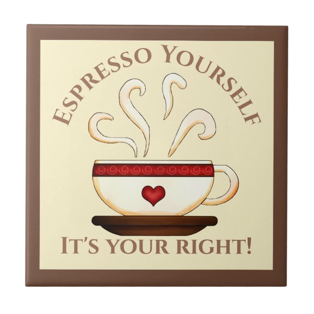 Carreau Premier Amendement : Espresso Yourself (Devant)