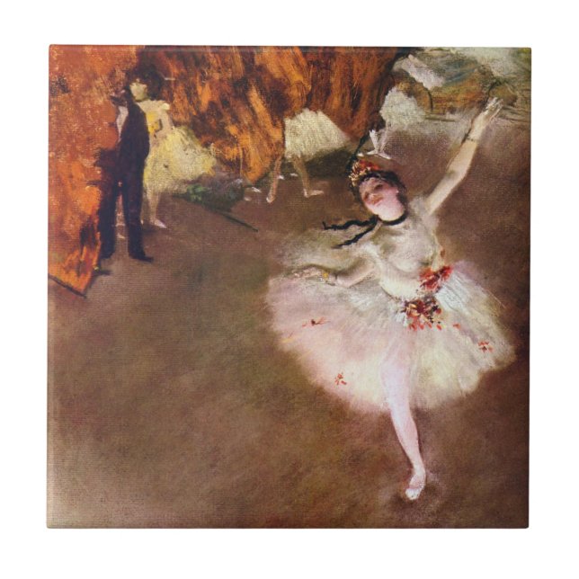 Carreau Première danseuse, Rosita Mauri par Edgar Degas (Devant)