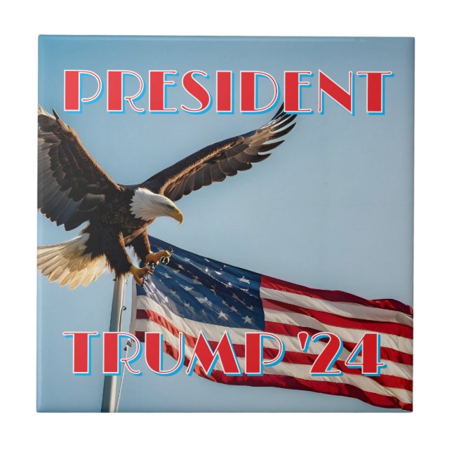 CARREAU PRÉSIDENT TRUMP 2024 (Devant)