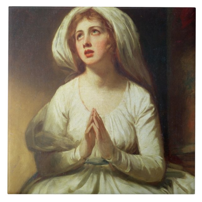 Carreau Prière de Madame Hamilton (Devant)