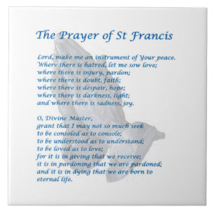 Carreau Prière du St Francis