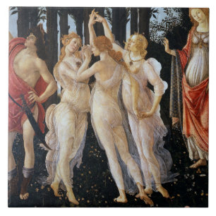 Carreau Primavera (détail), Sandro Botticelli