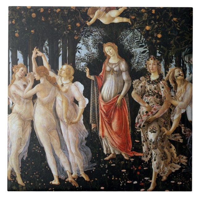 Carreau Primavera, Sandro Botticelli (Devant)