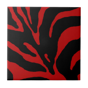 Carreau Prince animal rouge