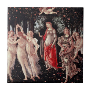 Carreau Printemps Primavera Sandro Botticelli Renaissance