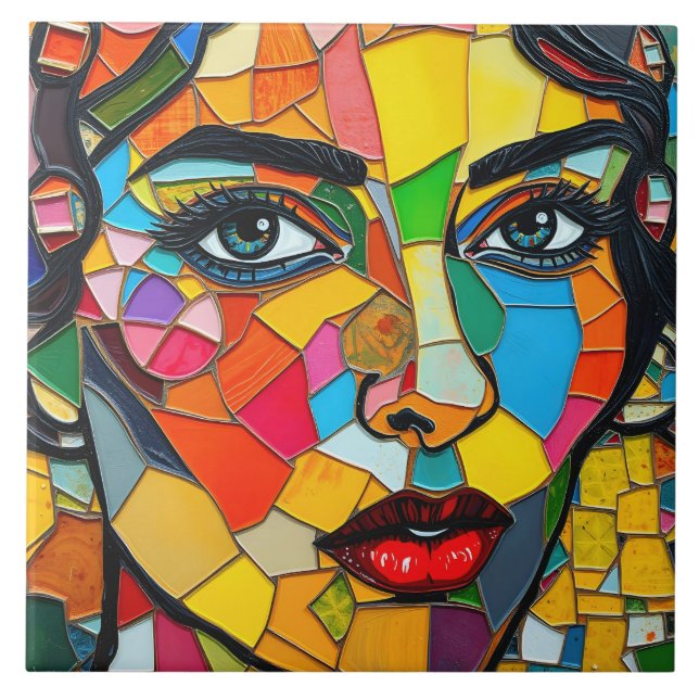 Carreau “Prismara” - Fragments of Her Flame (Devant)