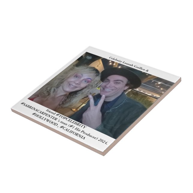 Carreau #PRODUCER de #SABRINACARPENTER avec #LAURAHGUILLEN (Côté)