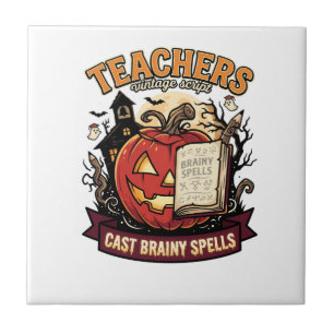 Carreau Prof Magic Cerveau Halloween