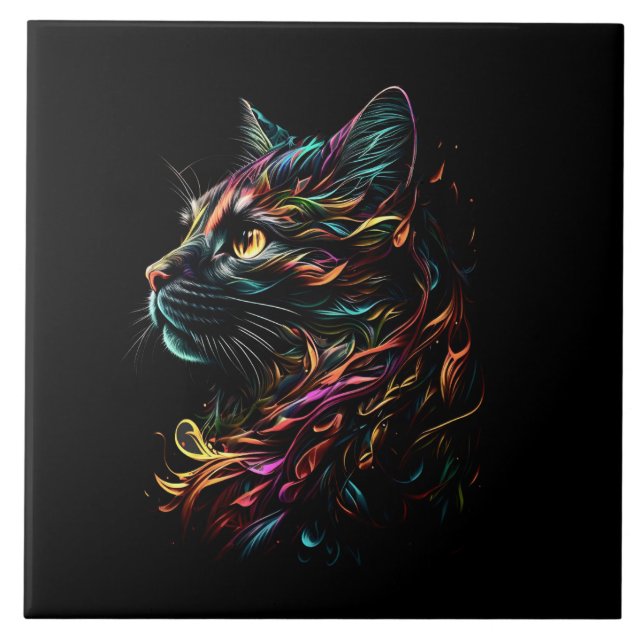 Carreau Profil Feline (Devant)