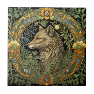 Carreau Profil Wolf en style vintage