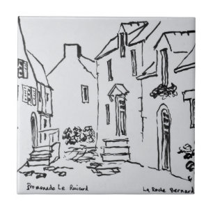 Carreau Promenade du Ruicard La Roche-Bernard, Bretagne