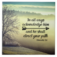 Proverbes 3:6 Il dirigera votre chemin Bible Verse