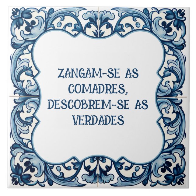Carreau Provérbio português (Devant)