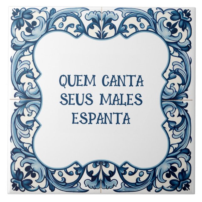Carreau Provérbio português (Devant)