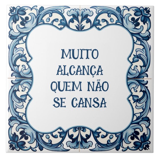 Carreau Provérbio português (Devant)