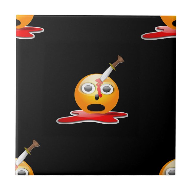 Carreau psycho-émoji (Devant)