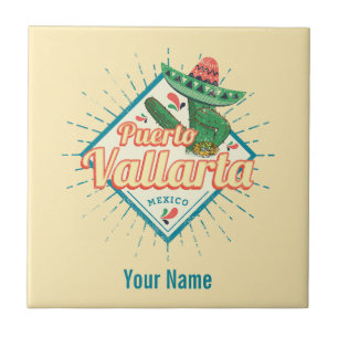 Carreau Puerto Vallarta Jalisco Mexique danse cactus