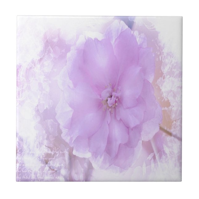 Carreau Purple Pansy (Devant)