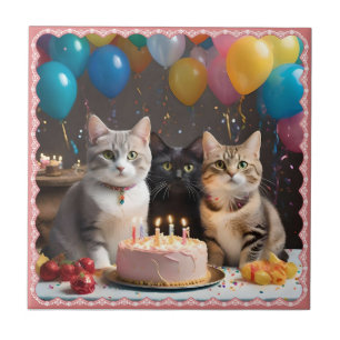 Carreau Purrfect Celebration : A Cat's Birthday Party,