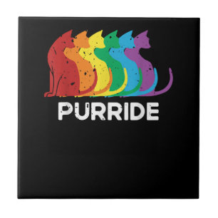 Carreau Purride Cat Pride Ally LGBT Community Rainbow Prid