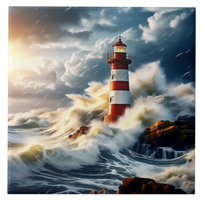 Carreau Puzzle phare (Devant)