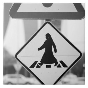 Carreau Qatar, Ad Dawhah, Doha. Piéton arabe