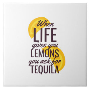 Carreau Quand la vie vous donne des citrons demander la te