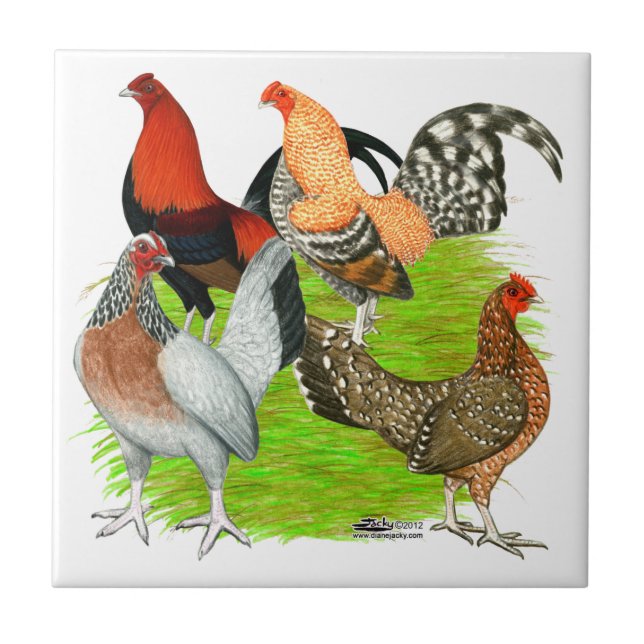 Carreau Quartet à l'anglais (Devant)