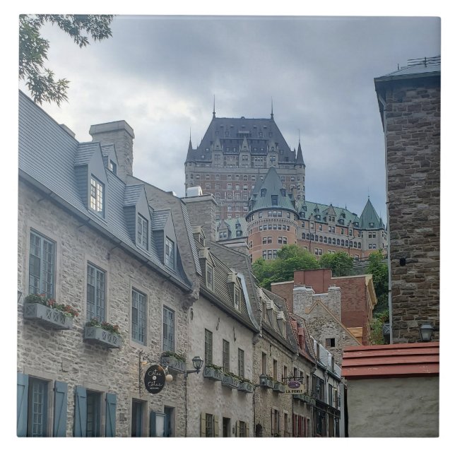 Carreau quartier historique de la ville de Québec (Devant)