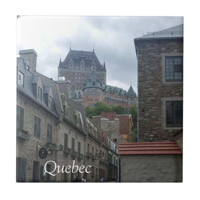 Carreau Quartier historique de Québec (Devant)